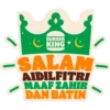 Burger King Malaysia Hari Raya 2023 Stickers 6
