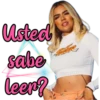 Usted
sabe
leer?
Giseelove
