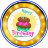 Feliz cumpleaños 1 Clásica 25