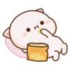 Mochi peach cat 19
