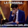 LA FEMMINA
registrato
prima dei UPU 24/10/2020
LA FEMMINA HA PARLATO