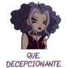 QUE
DECEPCIONANTE