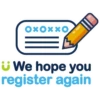 охоххо
We hope you
register again