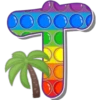 ABC  pop It 6