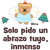 ä
@lexa
Solo pido un
abrazo tuyo,
inmenso