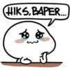 HIKS, BAPER..
J