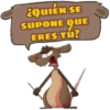 ¿QUIÉN SE
SUPONE QUE
ERES TU?