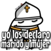 Valentina
+
go los declaro
marido y mujer