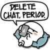 DELETE
CHAT, PERIOD
Ho