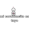 mi corazoncito es
tuyo