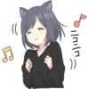 Cat girls sticker 5