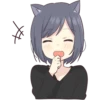 Cat girls sticker ENG 8