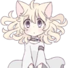 White Cat Girl 7