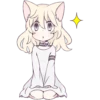 White Cat Girl 8