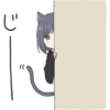 Cat girls sticker 9