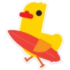 Duck attack stickers 10