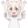 White Cat Girl 17