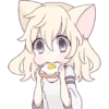 White Cat Girl 18