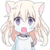 White Cat Girl 20