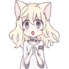 White Cat Girl 29