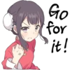 China Girl Sticker ENG 10
