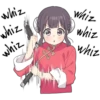 China Girl Sticker ENG 14