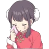 China Girl Sticker ENG 16