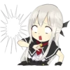 A little girl Sticker (Vampire) 25