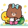 BROWN & FRIENDS x FON_PK (CHOCO MINI)_kal 11