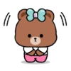 BROWN & FRIENDS x FON_PK (CHOCO MINI)_kal 17