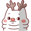 Lazynfatty - Christmas Cat :: @line_stickers 23