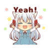 Fluffy White Cat Girl 6