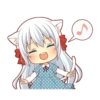 Fluffy White Cat Girl 10