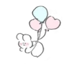 Caho'sticker usagi version 15