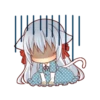 Fluffy White Cat Girl 25