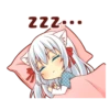 Fluffy White Cat Girl 28