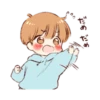Sticker of a boy and a girl!(Boys side) 7