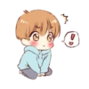 Sticker of a boy and a girl!(Boys side) 13