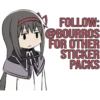 FOLLOW: @BOURROS FOR OTHER STICKER PACKS