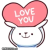 LOVE YOU @MHStickers