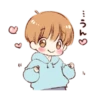 Sticker of a boy and a girl!(Boys side) 22