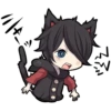 BLACK KITTEN 12