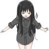Girl with black hair long TL-EDIT 11