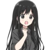 Girl with black hair long TL-EDIT 13