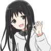 Girl with black hair long TL-EDIT 14