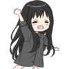 Girl with black hair long TL-EDIT 17