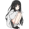 Girl with black hair long TL-EDIT 28