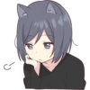 Cat girls sticker ENG 9