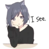 Cat girls sticker ENG 13