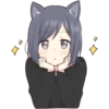 Cat girls sticker ENG 15